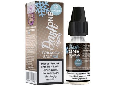 Dash Liquids - One - Tobacco Ice - Nikotinsalz Liquid