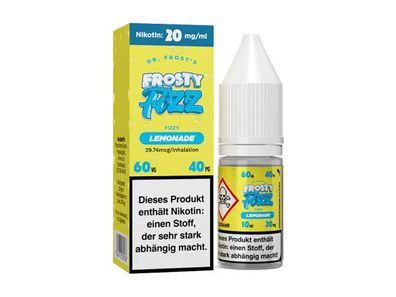 Dr. Frost - Frosty Fizz - Blue Slush - Nikotinsalz Liquid 20mg/ ml - Lemonade