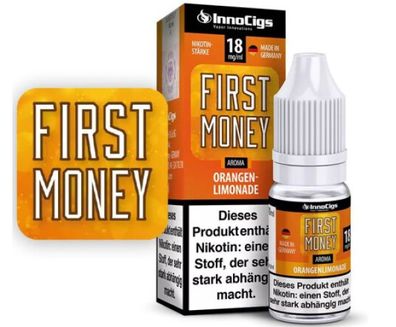 InnoCigs Liquid - 10x First Money 18 mg/ ml