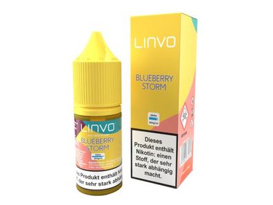 Linvo - Blueberry Storm - Nikotinsalz Liquid 20 mg/ ml