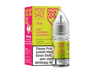 Pod Salt X - Lime Grapefruit Raspberry - Nikotinsalz Liquid