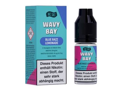 Wavy Bay - Nikotinsalz Liquid - Blue Razz Lemonade