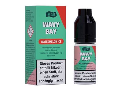 Wavy Bay - Nikotinsalz Liquid - Watermelon Ice