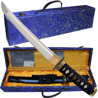 John Lee Dragon Tanto Schwert mit Schutzhülle und Box, Deko, Asien, (18 + )