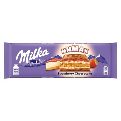 Milka Strawberry Cheesecake