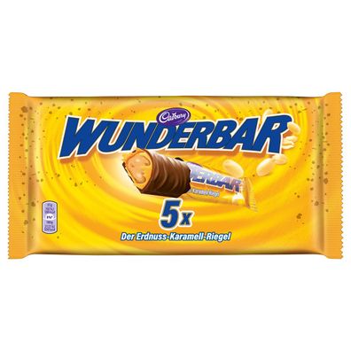 Cadbury Wunderbar Erdnuss Multipack