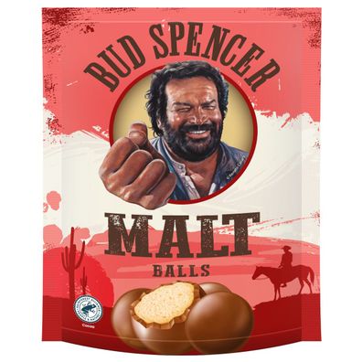 Bud Spencer Malt Balls Getreideextrudat in Milchschokolade 120g