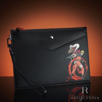 Montblanc Leather Goods Meisterstück Selection Naruto Pouch Orange ID 129708
