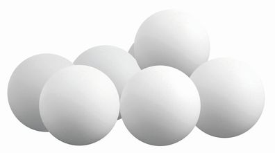 Sunflex Tischtennisbälle - 3 Bälle weiß | Plastikbälle Non Celluloidbälle Trainin...