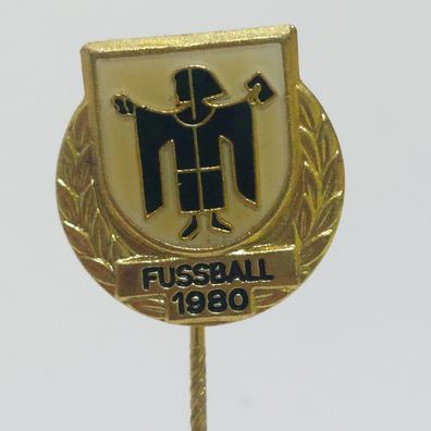 Fussball Anstecknadel Ehrennadel gold München 1980 Bayern Oberbayern
