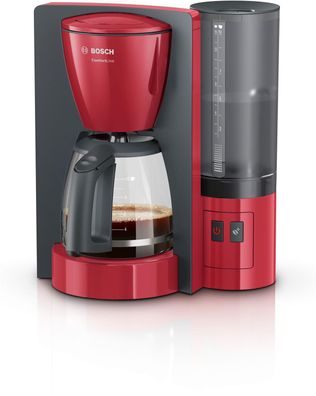 BOSCH Kaffeeautomat TKA6A044 10-15 Tassen 1200Watt rot