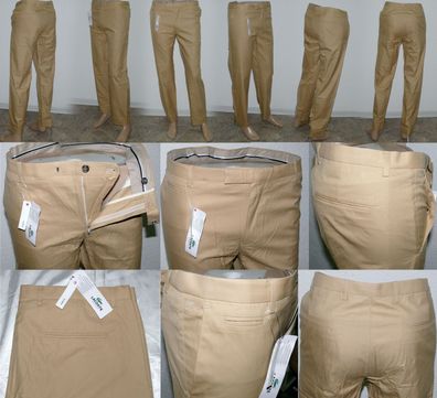 Lacoste HH 9490 R6T Chino Hose Slim Fit 100% Cotton Jeans W38 W40 L32 Sahara