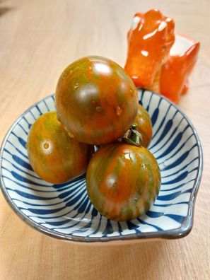 Ciliegino Nero di Turchia tomato Türkische schwarze Kirschtomate 5+ Samen P 528