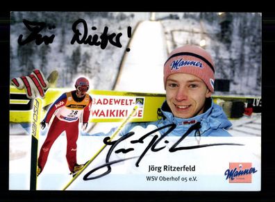 Jörg Ritzerfeld Autogrammkarte Original Signiert Skispringen + A 230388