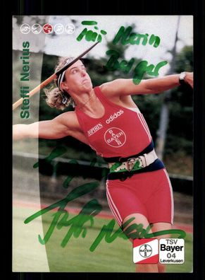 Steffi Nerius Autogrammkarte Original Signiert Leichtathletik + A 230383