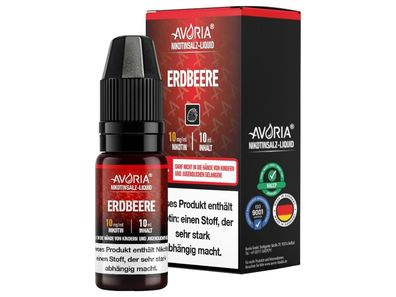 Avoria - Erdbeere - Nikotinsalz Liquid 10 mg/ ml