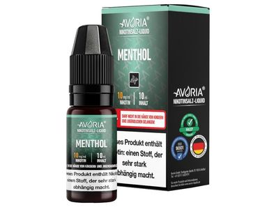 Avoria - Menthol - Nikotinsalz Liquid 10 mg/ ml