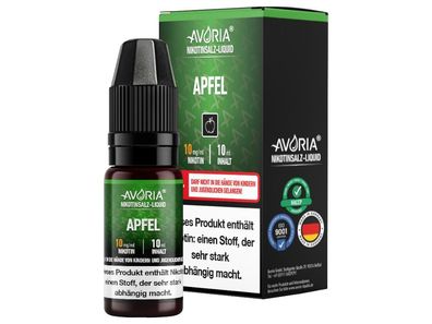 Avoria - Apfel - Nikotinsalz Liquid 20 mg/ ml