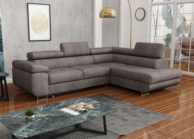 Ecksofa mit Schlaffunktion Eckcouch Sofa L-Form, Wohnzimmersofa Couchgarnitur Couch