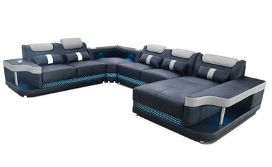 Luxus Couch Polster Möbel Wohnlandschaft Couchen Polster Ecksofa Eckgarnitur