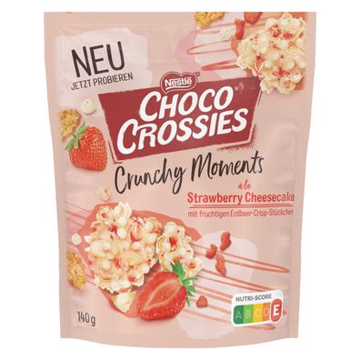 Choco Crossies Crunchy Moments a la Strawberry Cheesecake 140g
