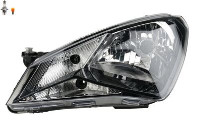 Scheinwerfer Halogen Front passend für Seat MII 10/2011- & Links Leuchtmittel