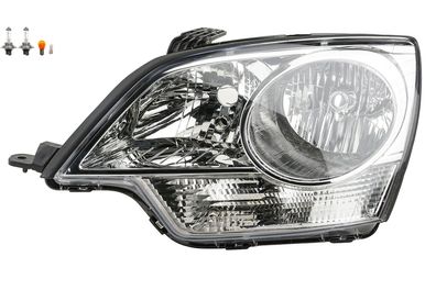 Scheinwerfer Halogen Front passend für Opel Antara 05/2006- Links + Leuchtmittel