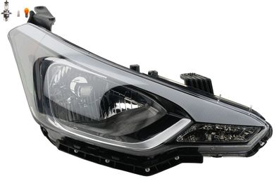 Scheinwerfer Halogen Front passend für Hyundai i20 GB 11/14- Rechts Leuchtmittel