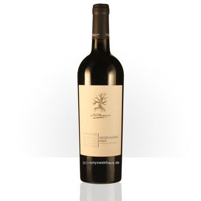 Cantine San Marzano 2020 Negroamaro 'I Tratturi' Puglia IGP 0.75 Liter