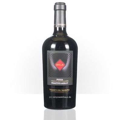 Vigneti del Salento 2022 Primitivo - Merlot 'Zolla' IGP 0.75 Liter