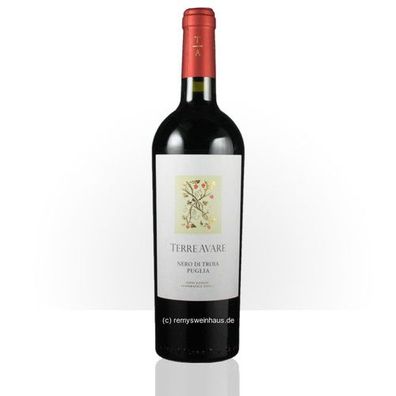 Terre Avare 2022 Primitivo Puglia IGT 0.75 Liter