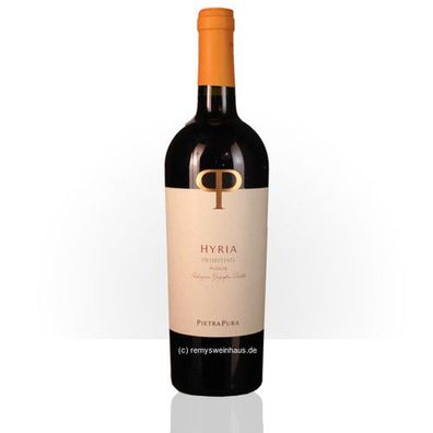 PietraPura 2022 Primitivo Puglia HYRIA IGP 0.75 Liter