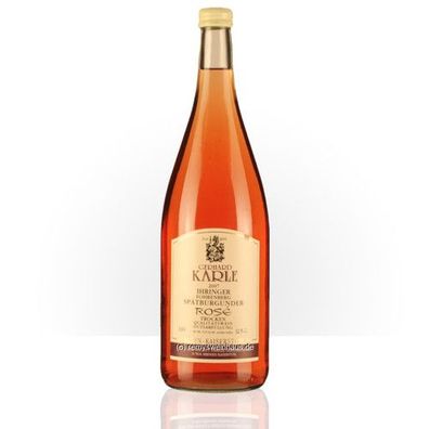 Gerhard Karle 2022 (1L) Spätburgunder Rose ( 45b) trocken QbA Ihringer Fohrenber