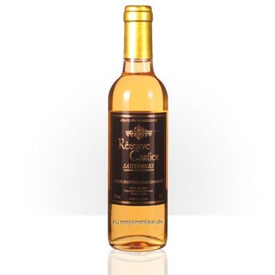 Earl Fauthoux 2016 (halbe) Réserve Carlier Sauternes AOC Grand Vin de Bordeaux 0