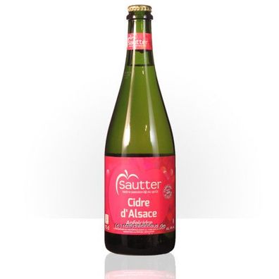 Sautter Cidre 4% ( halbtrocken ) 0.75 Liter