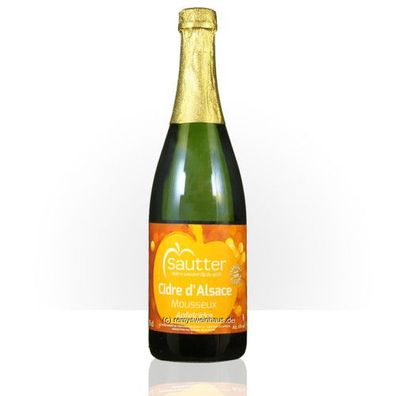 Sautter Cidre 6% (trocken) Mousseux 0.75 Liter