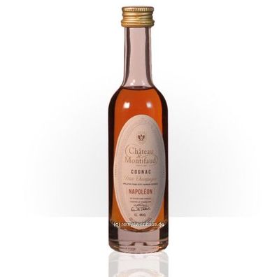 Château Montifaud Cognac Mignonette Napoléon (18J) 0.05 Liter