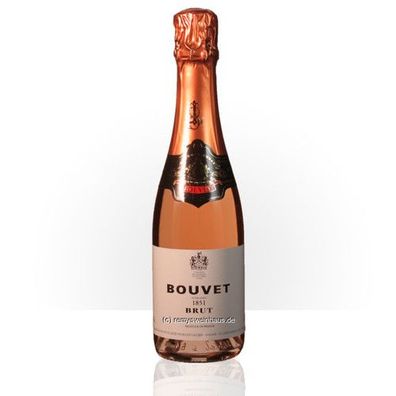 Bouvet-Ladubay (halbe) Bouvet brut Rosé 1851 Vin Mousseux Méthode Traditionelle