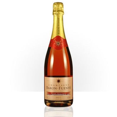 Baron-Fuenté Baron-Fuenté Rosé Dolores Brut Champagne 0.75 Liter