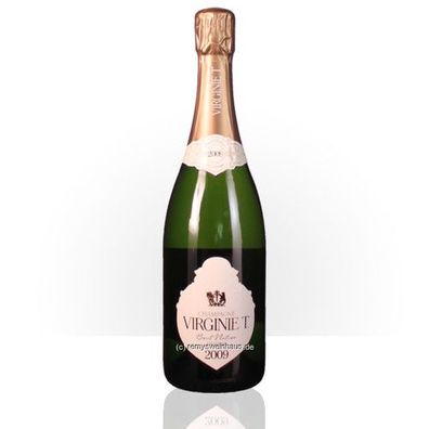 Champagne Virginie Taittinger 2009 Champagne Virginie Brut Nature Millesime 0.75