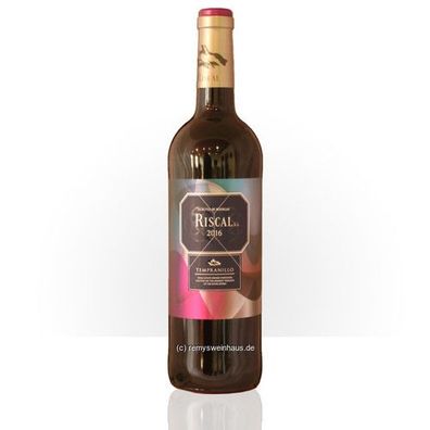 Bodega Riscal 2019 Riscal 1860 Tempranillo Vino de la Tierra de Castilla 0.75 L