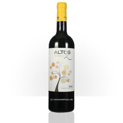 Altos de Rioja 2021 Rioja R Tempranillo Oak Aged DOC 0.75 Liter