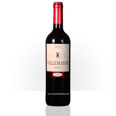 Vallemayor 2018 Rioja Tempranillo Tinto DOC 0.75 Liter