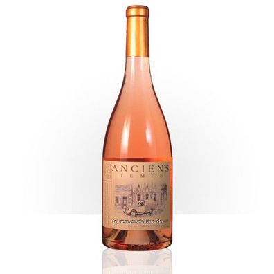 Réunis 2023 Anciens Temps Syrah-Cinsault Rosé IGP 0.75 Liter