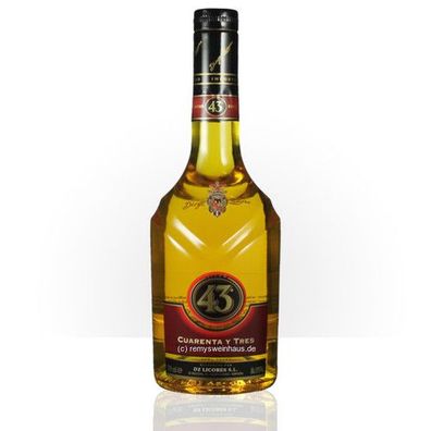 Diego Zamora S.A. Cuarenta Y Tres 'Licor 43' Spanischer Likör 0.70 Liter