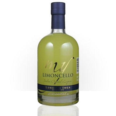 Lorenzo Inga My Limoncello Italian Original Liqueur Selection 0.50 Liter