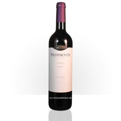 Bodegas Piedemonte 2016 Piedemonte Crianza Merlot DO 0.75 Liter