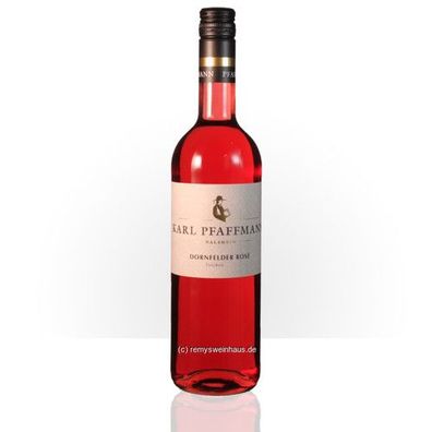 Karl Pfaffmann 2022 Dornfelder Rosé trocken (103) Qualitätswein 0.75 Liter