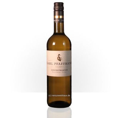 Karl Pfaffmann 2022 Gewürztraminer trocken (22) Q.b.A. 0.75 Liter