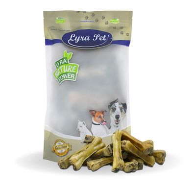 10 - 100 Stk. Lyra Pet® Kauknochen gefüllt mit Pansen ca. 15 cm